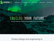 Tablet Screenshot of generalui.com